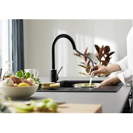 BLANCO MIDA-S Batarya Spiralli Mat Siyah