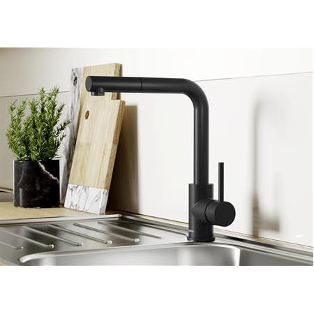 BLANCO MILA-S Batarya Spiralli Mat Siyah