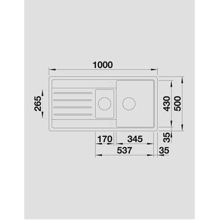 LEGRA 6 S SILGRANIT™ PuraDur™ II Eviye