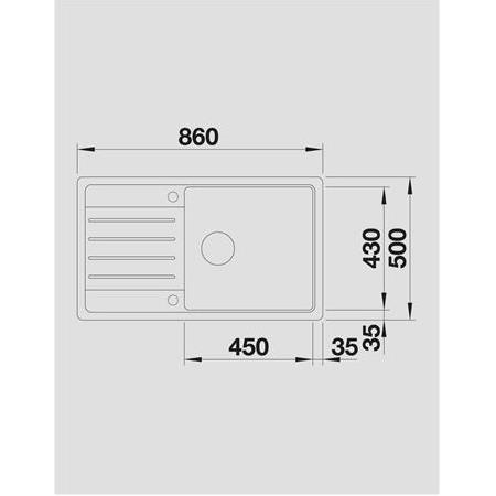 LEGRA XL 6 S SILGRANIT™ PuraDur™ II Eviye