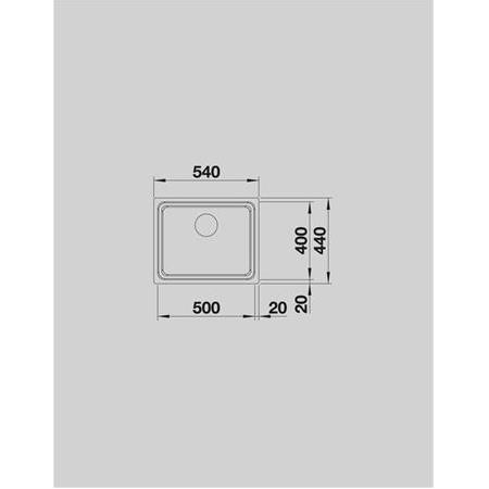 ETAGON 500-IF  Paslanmaz Çelik Eviye