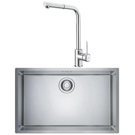 Franke Maris Mrx 110-70 Inox Evye + Lina L Spiralli Armatür Seti