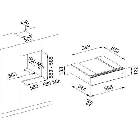 FMY 14 DRW BK Black+Black Frame